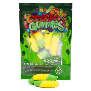 Dank Gummies Bananas 500mg Thc