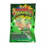 Dank Gummy Worms 500mg THC