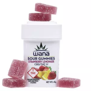 Wana Brands Strawberry Lemonade gummies